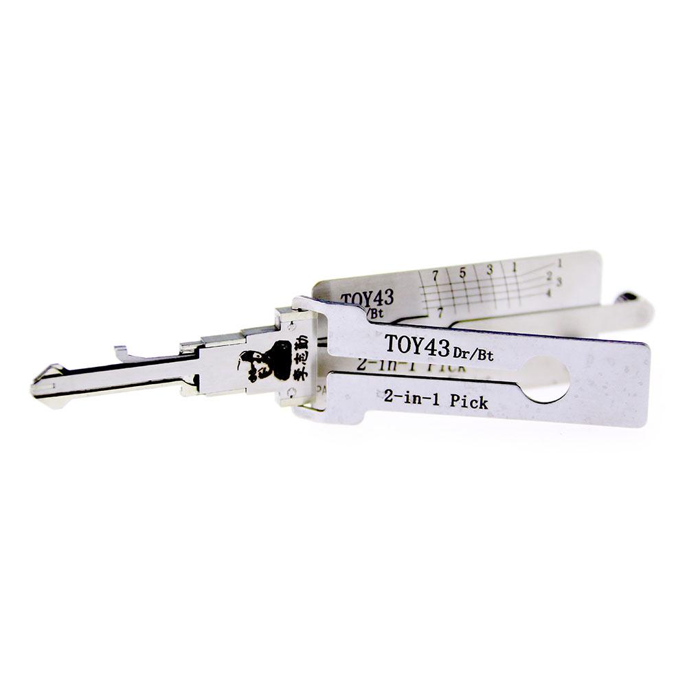 Mr. Li's Original Lishi TOY43 2in1 Decoder and Pick for Toyota