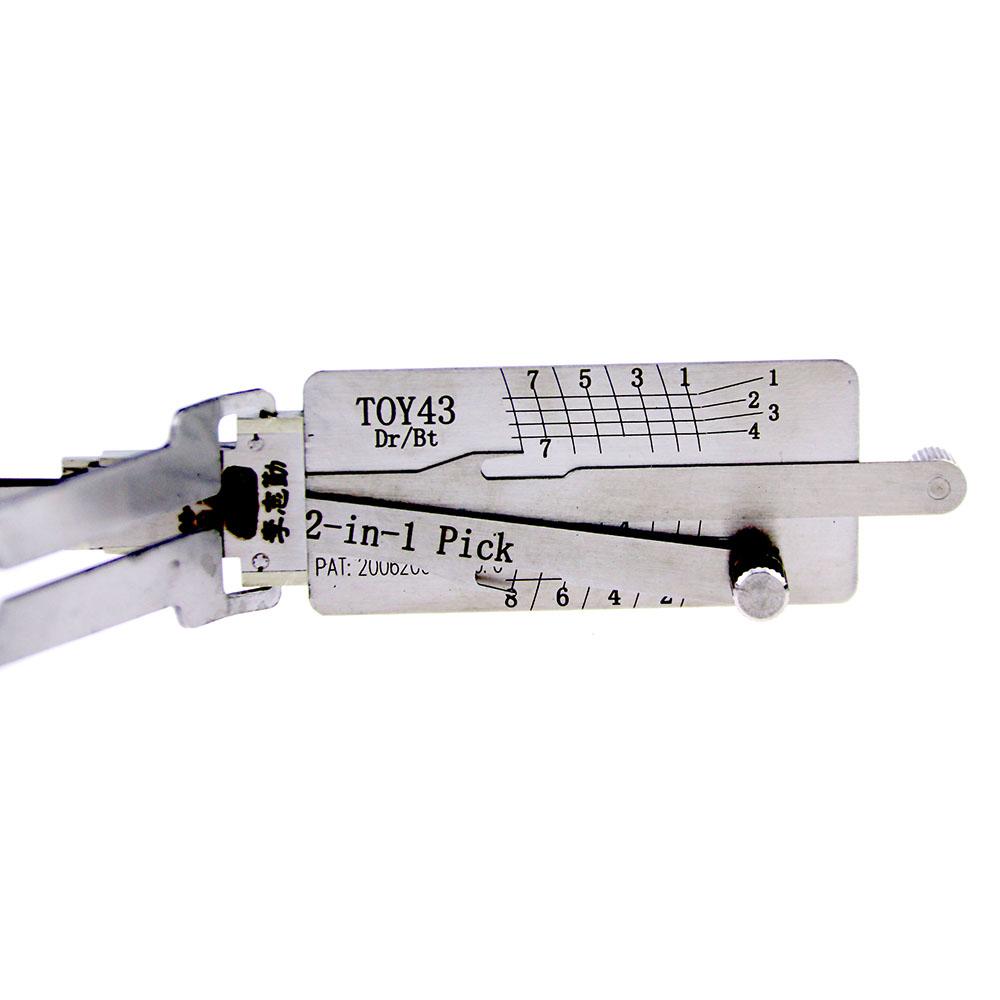 Mr. Li's Original Lishi TOY43 2in1 Decoder and Pick for Toyota