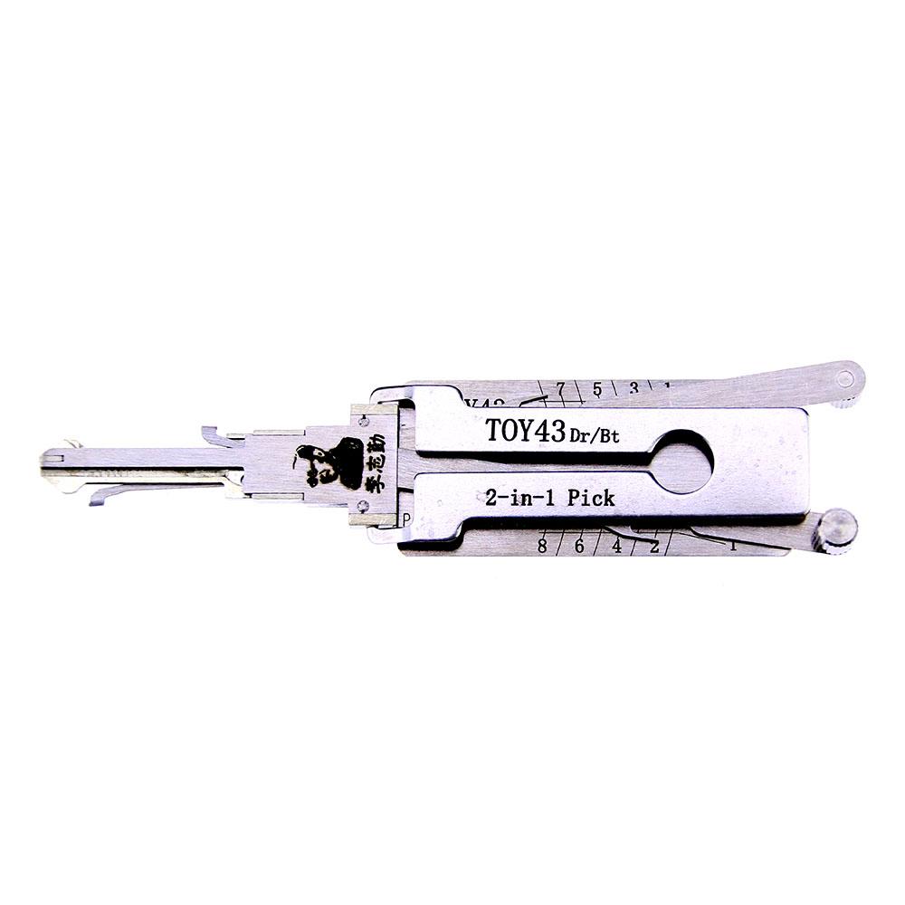 Mr. Li's Original Lishi TOY43 2in1 Decoder and Pick for Toyota