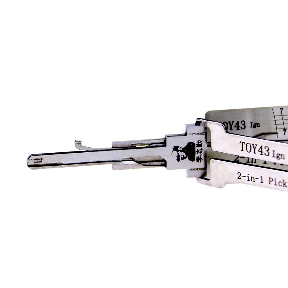 Mr. Li's Original Lishi TOY43 (Ignition) 2in1 Decoder and Pick for Toyota