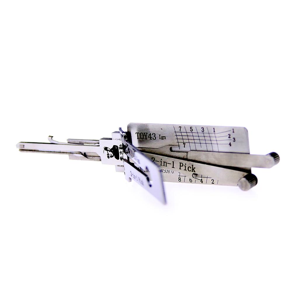 Mr. Li's Original Lishi TOY43 (Ignition) 2in1 Decoder and Pick for Toyota