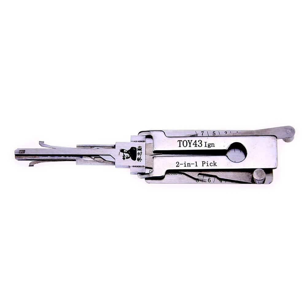Mr. Li's Original Lishi TOY43 (Ignition) 2in1 Decoder and Pick for Toyota