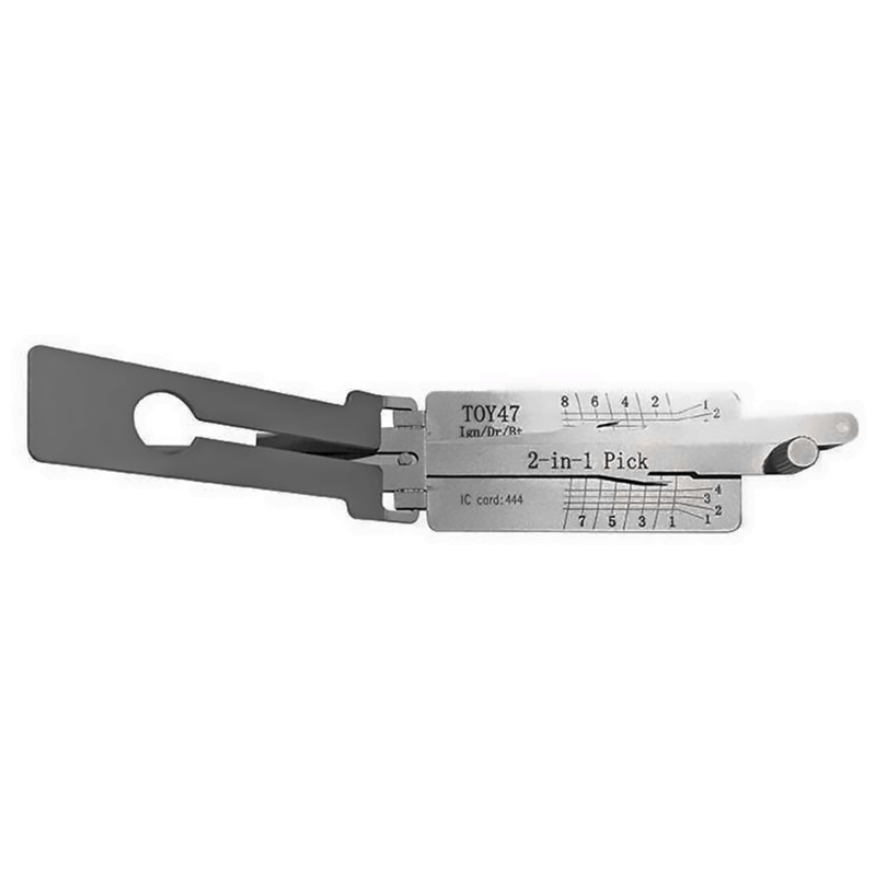 Mr. Li's Original Lishi TOY47 2in1 Decoder and Pick for TOYOTA