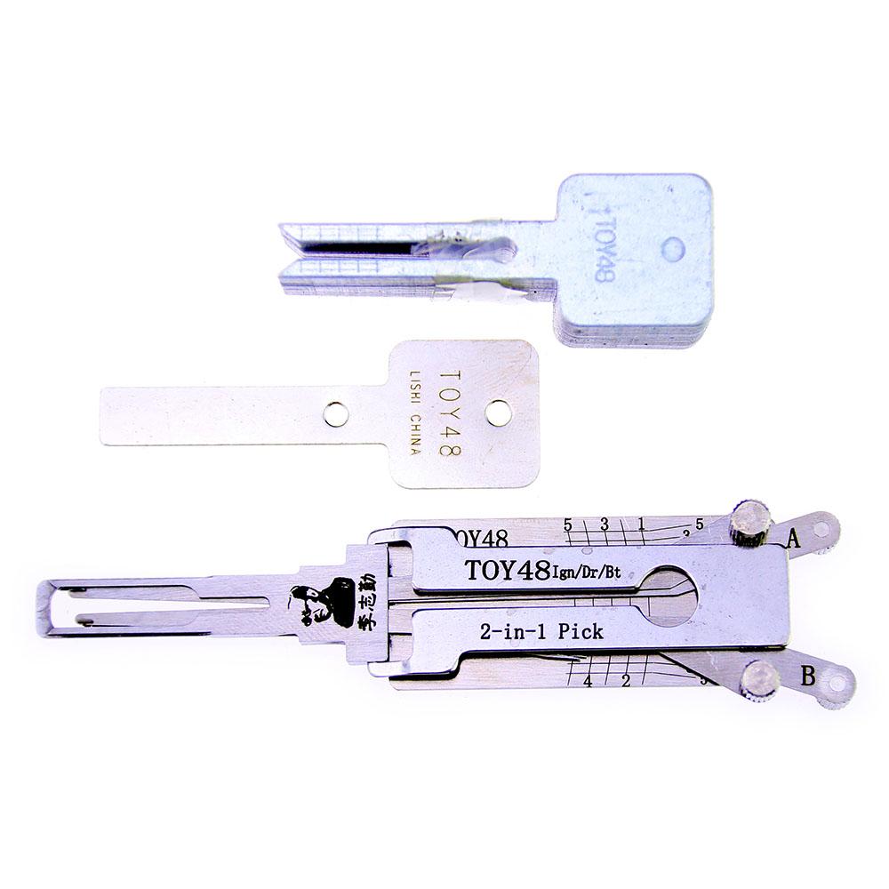 Mr. Li's Original Lishi TOY48 2in1 Decoder and Pick for Toyota/Lexus