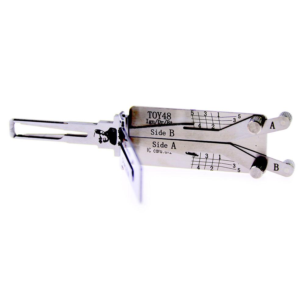 Mr. Li's Original Lishi TOY48 2in1 Decoder and Pick for Toyota/Lexus