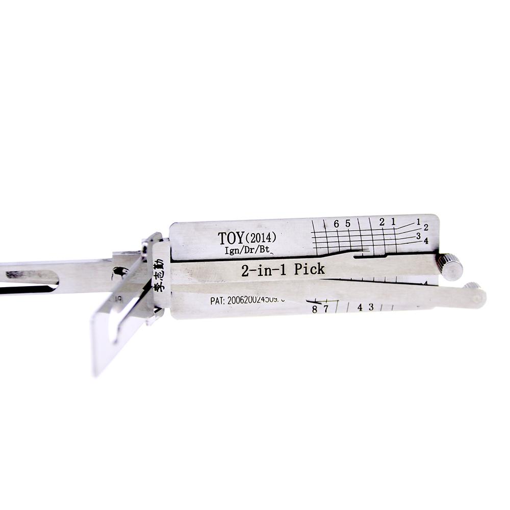 Mr. Li's Original Lishi TOY(2014) 2in1 Decoder and Pick for Toyota 2014