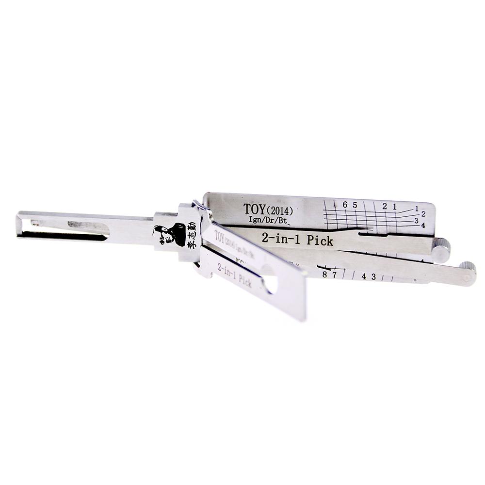 Mr. Li's Original Lishi TOY(2014) 2in1 Decoder and Pick for Toyota 2014