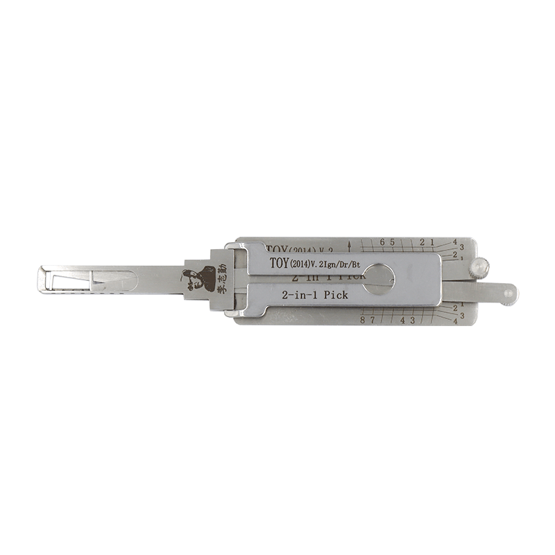 Mr. Li's Original Lishi TOY(2014) V.2 2in1 Decoder and Pick for Toyota