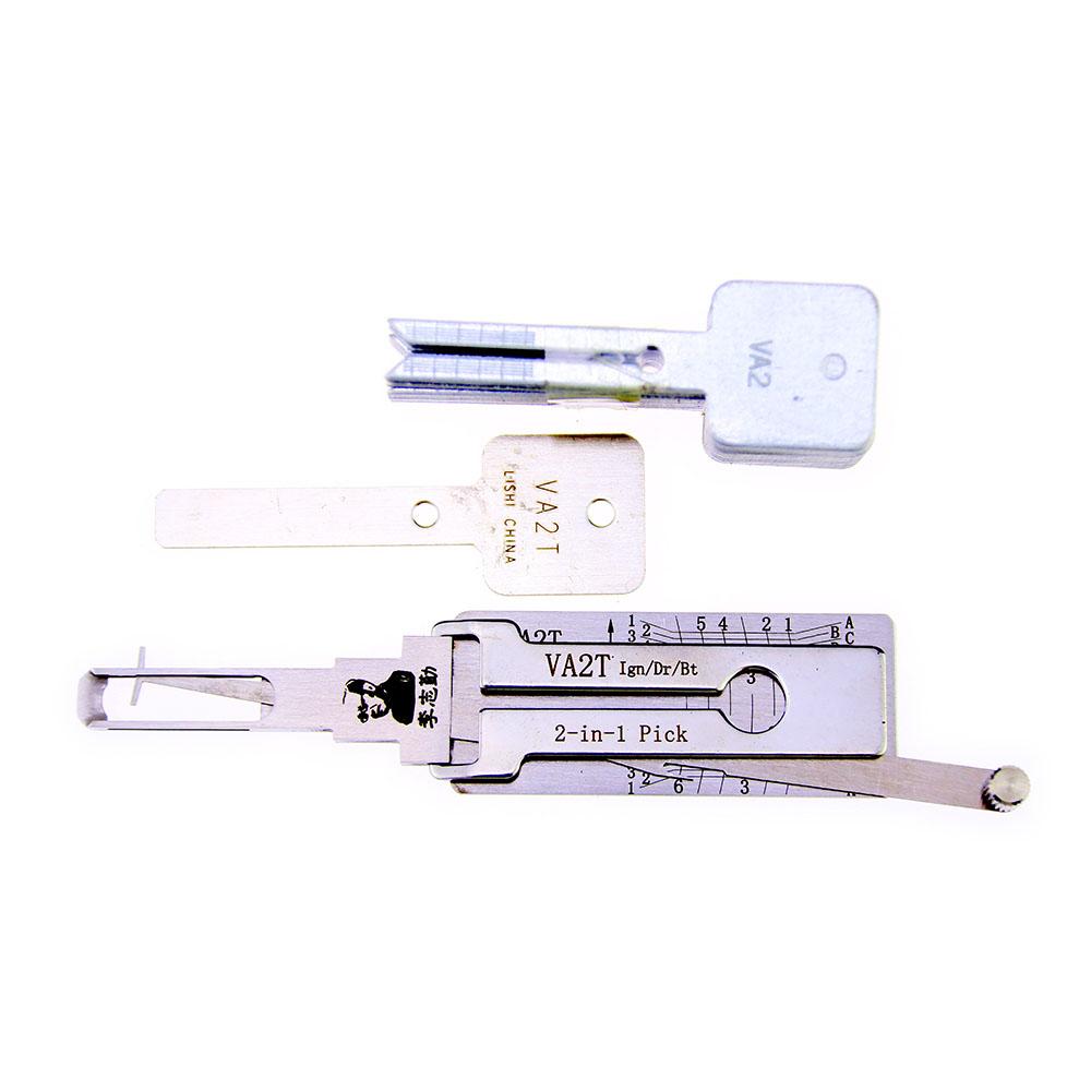 Mr. Li's Original Lishi VA2T 2in1 Decoder and Pick for Citroen, Peugoet, Renault