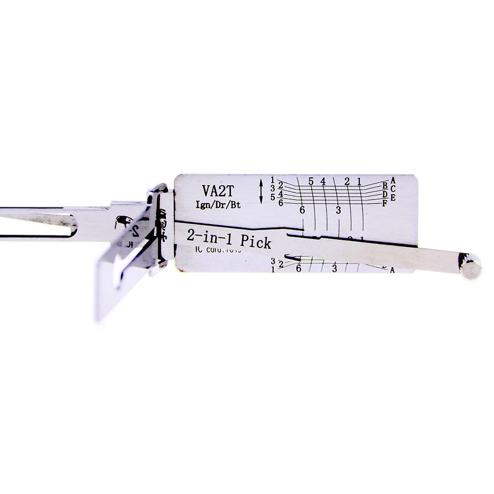 Mr. Li's Original Lishi VA2T 2in1 Decoder and Pick for Citroen, Peugoet, Renault