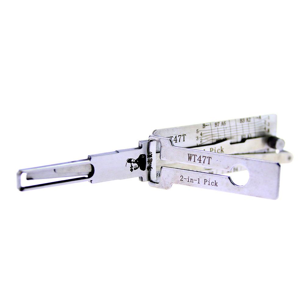 Mr. Li's Original Lishi WT47T 2in1 Decoder and Pick for SAAB