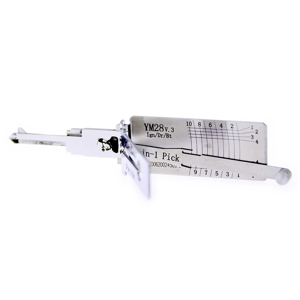 Mr. Li's Original Lishi YM28 2in1 Decoder and Pick for Vauxhall/Opel