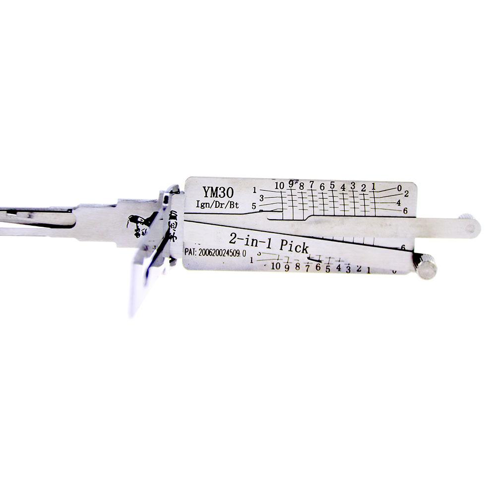 Mr. Li's Original Lishi YM30 2in1 Decoder and Pick for SAAB