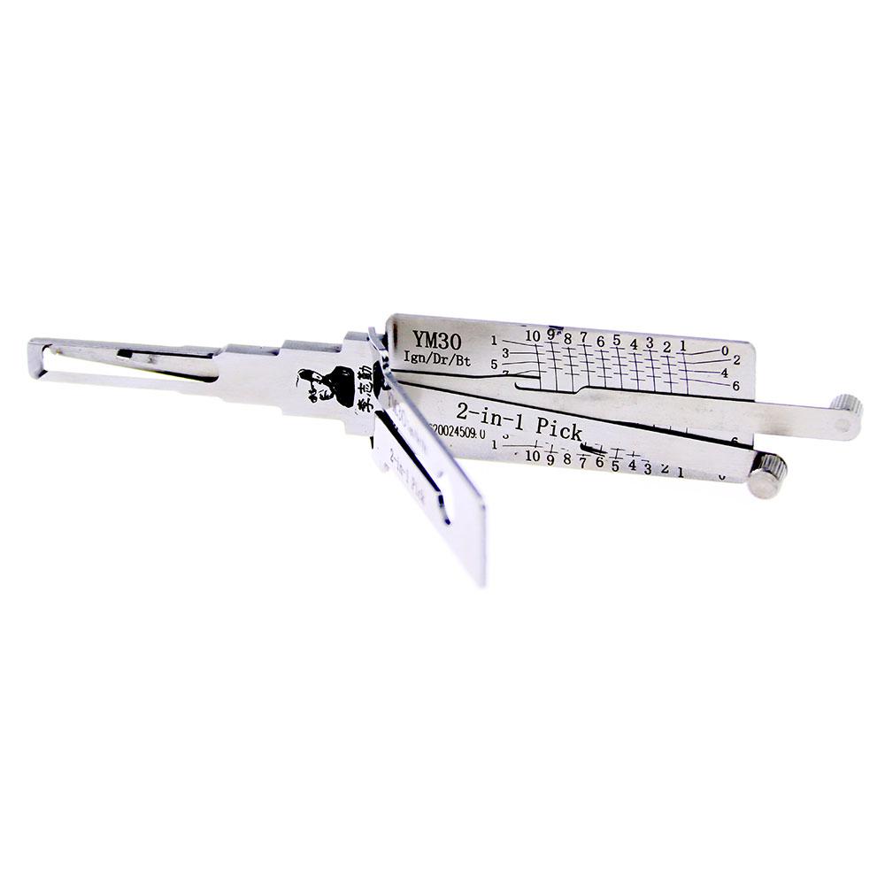 Mr. Li's Original Lishi YM30 2in1 Decoder and Pick for SAAB