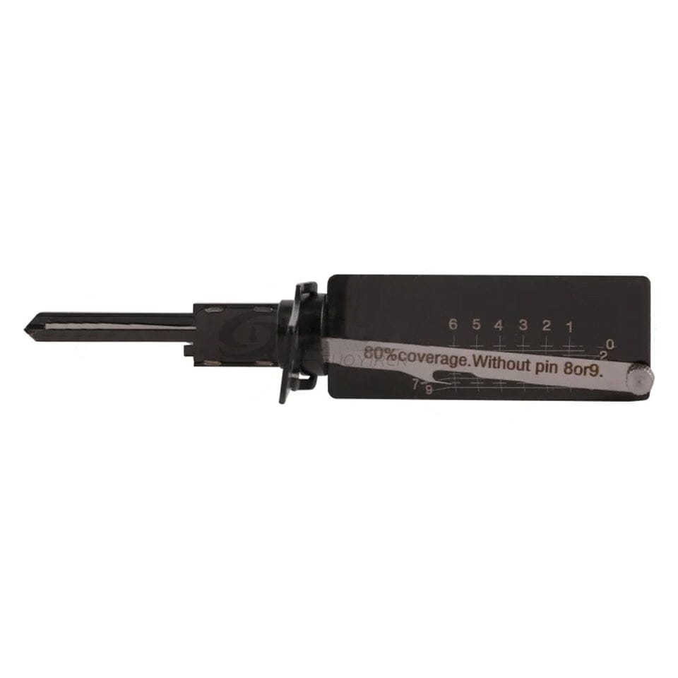 Lishi Style AKK Yale-6B 2-in-1 Pick & Decoder for YALE 6-Pin Euro Lock Cylinder