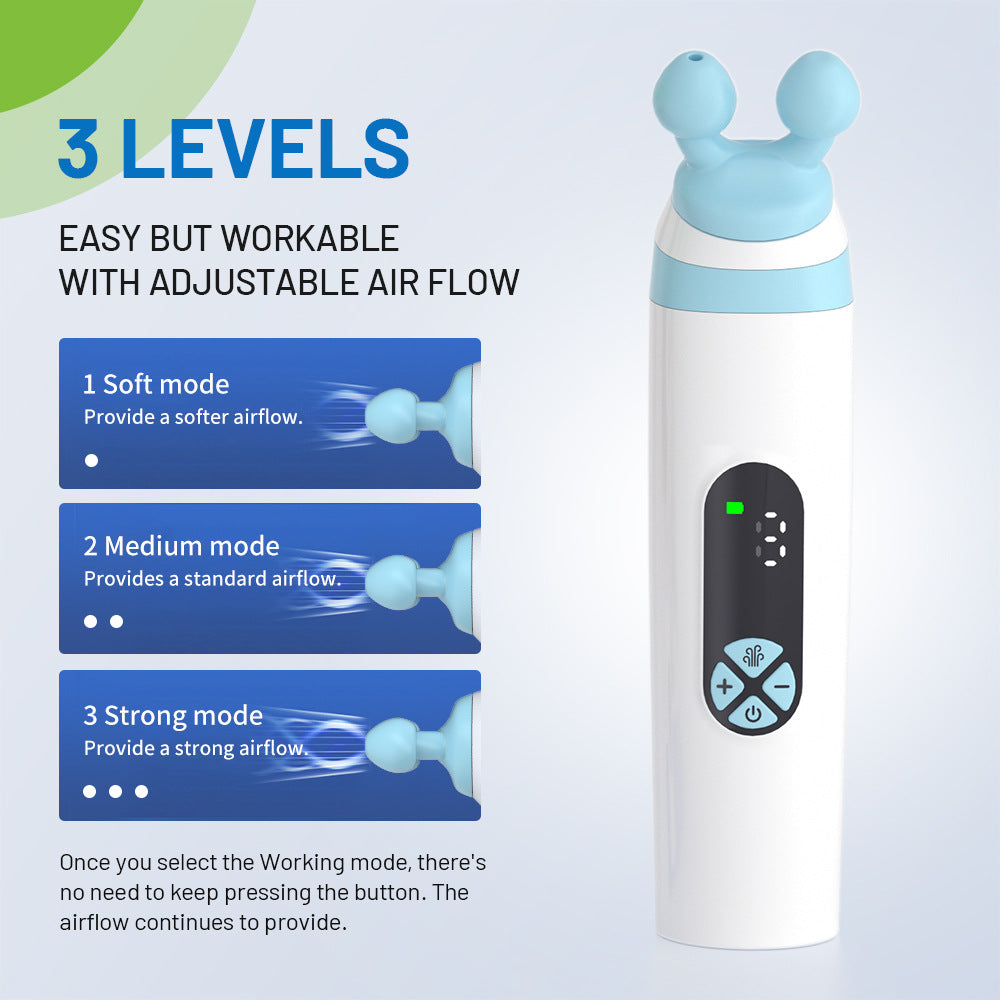 Eustachian Tube Ear Pressure Relief Device | Unclog Ears, Balance Pressure & Relieve Tinnitus | Ear Care for Travel, Diving & Swimming