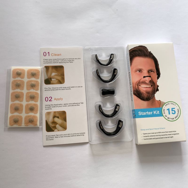Breathing Refill Tabs – Magnetic Nasal Strips for Sleeping – Snoring Solution – for Better Breathing, Sleep & Exercise, All-Night Comfort