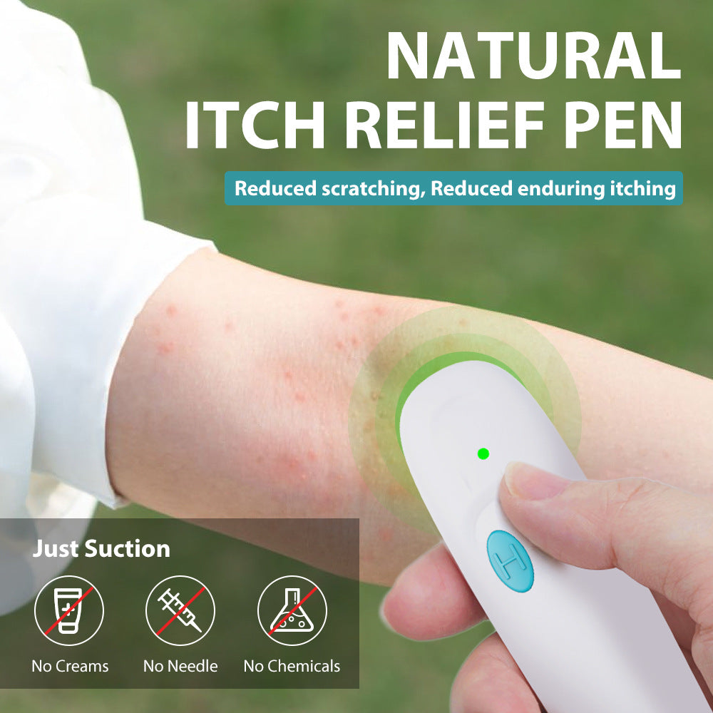 bug biteNew electric anti-itch device, a physical anti-itch tool to relieve the itch from mosquito bites