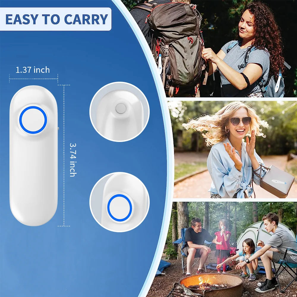 2-in-1 electric anti-itching instrument ceramic physical heating mosquitos quick itching device