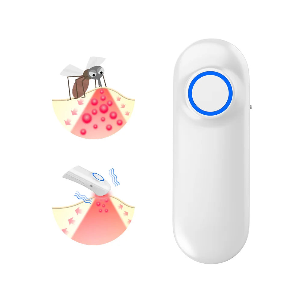 2-in-1 electric anti-itching instrument ceramic physical heating mosquitos quick itching device
