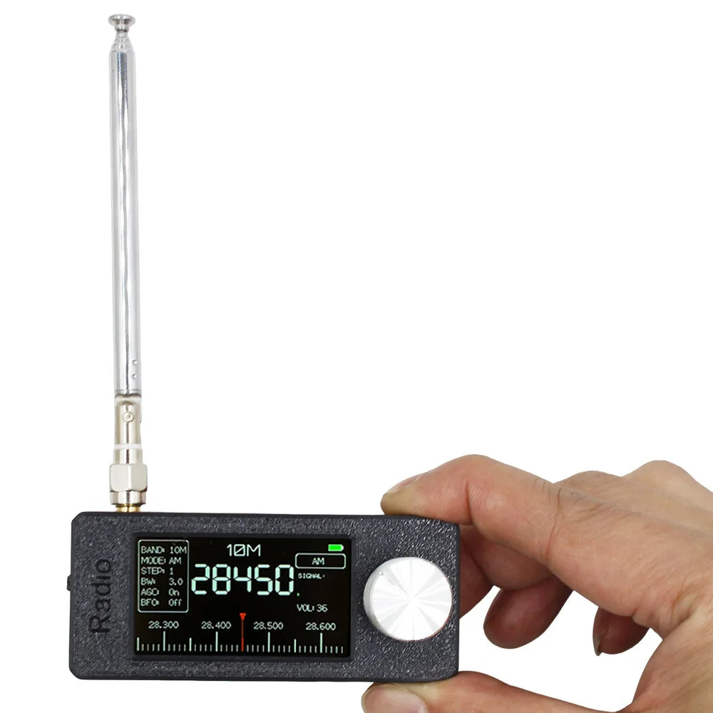 ATS MINI Pocket SI4732 DSP Radio, Full Band Mini Receiver, SW LW AM FM SSB, Mini SI4732 Radio + Antenna