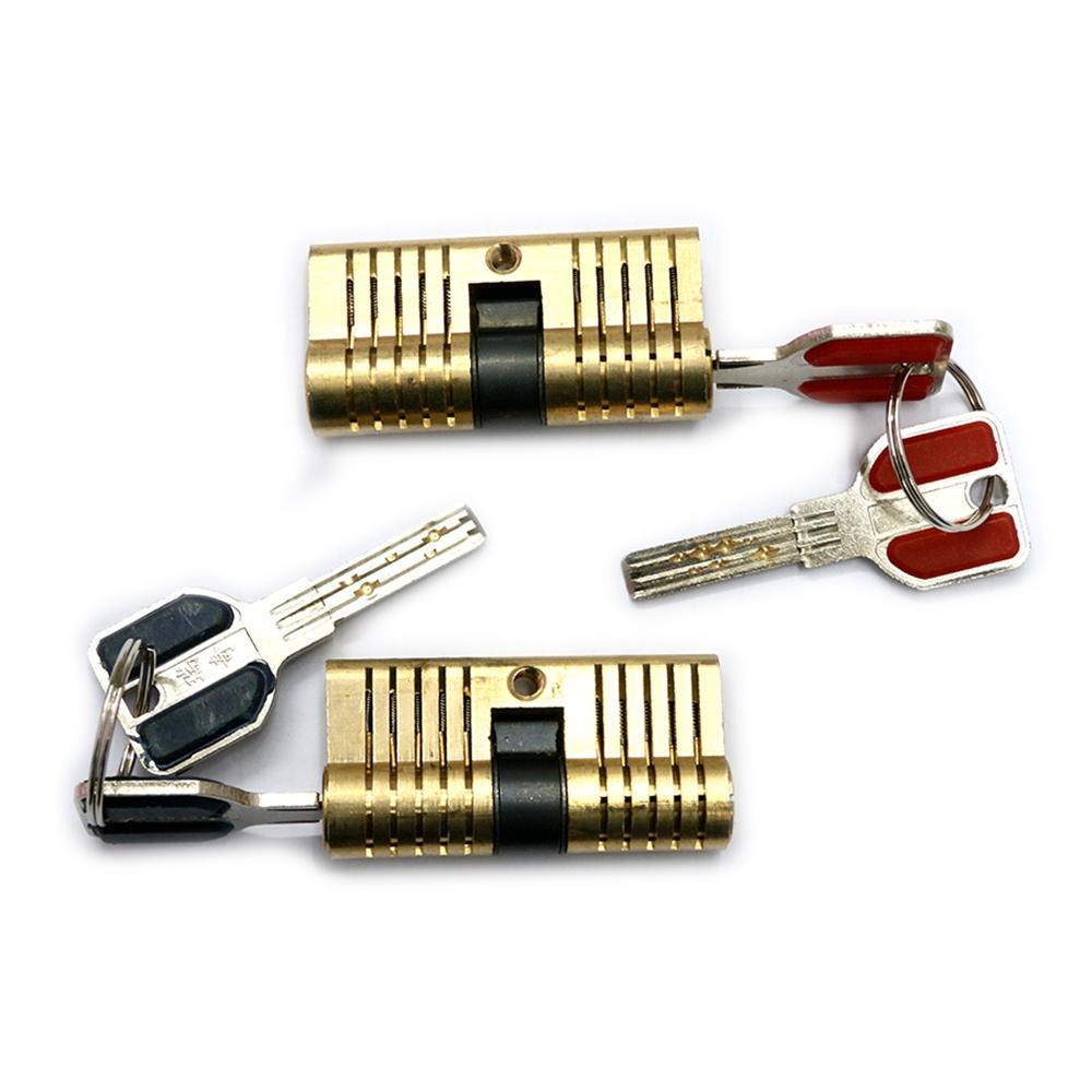 Cutaway 11 Pin Dimple Practice Lock