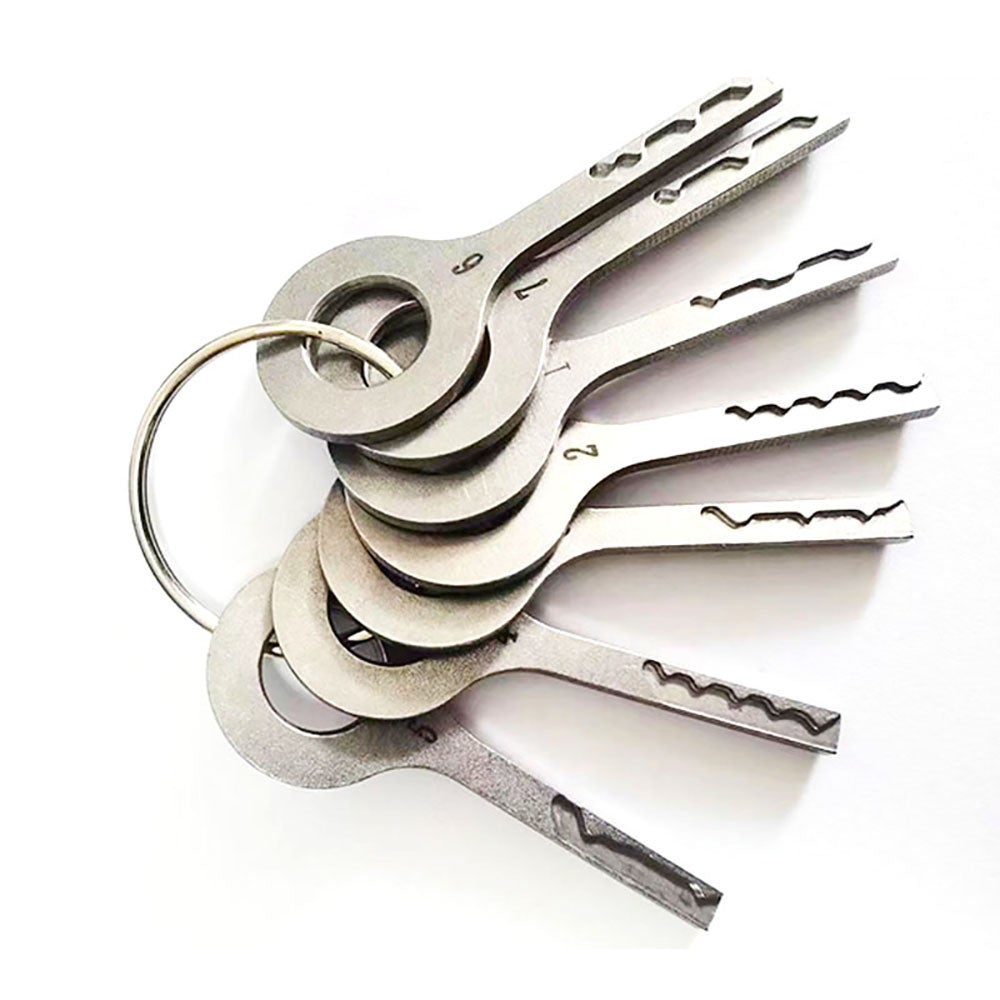 VAG HU66 Laser Track Jiggler Keys Set 7 Pieces