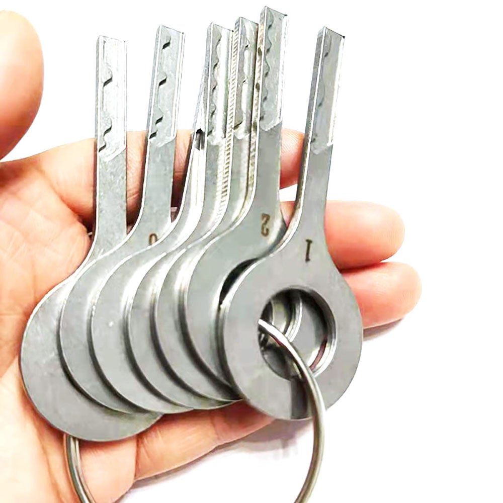 VAG HU66 Laser Track Jiggler Keys Set 7 Pieces