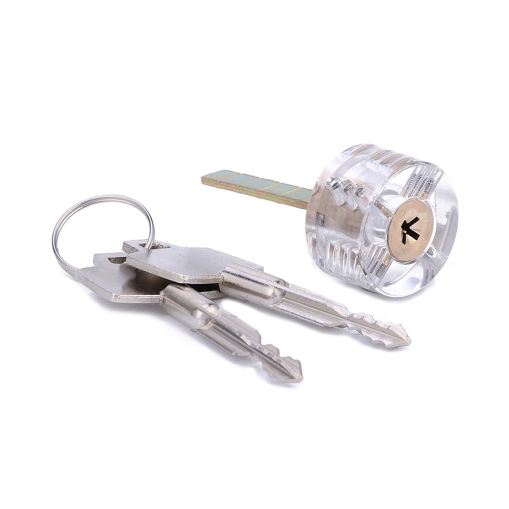 Clear Cruciform (Cross) Practice Lock