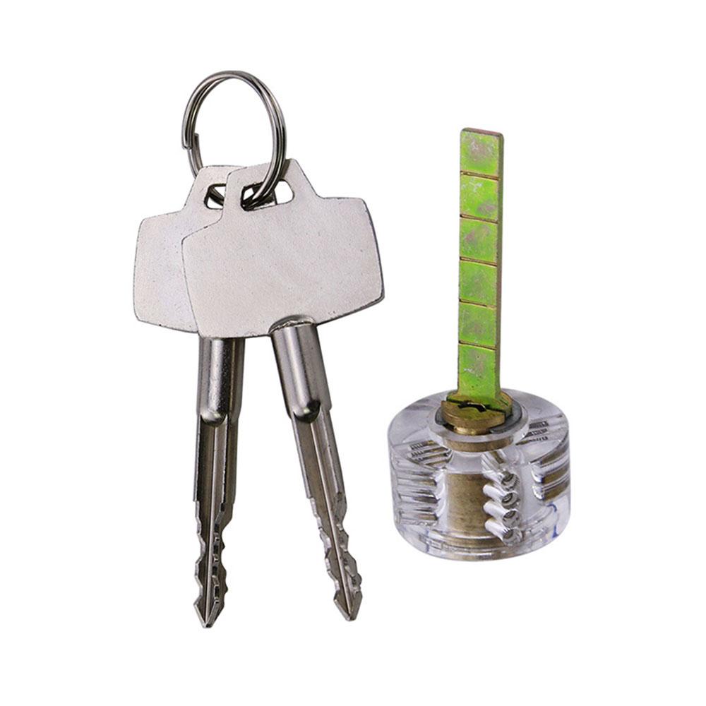 Clear Cruciform (Cross) Practice Lock