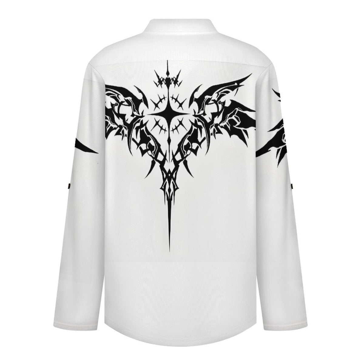Stand-up Collar Long-sleeved Shirt Customized Women’s V-Neck Blouses