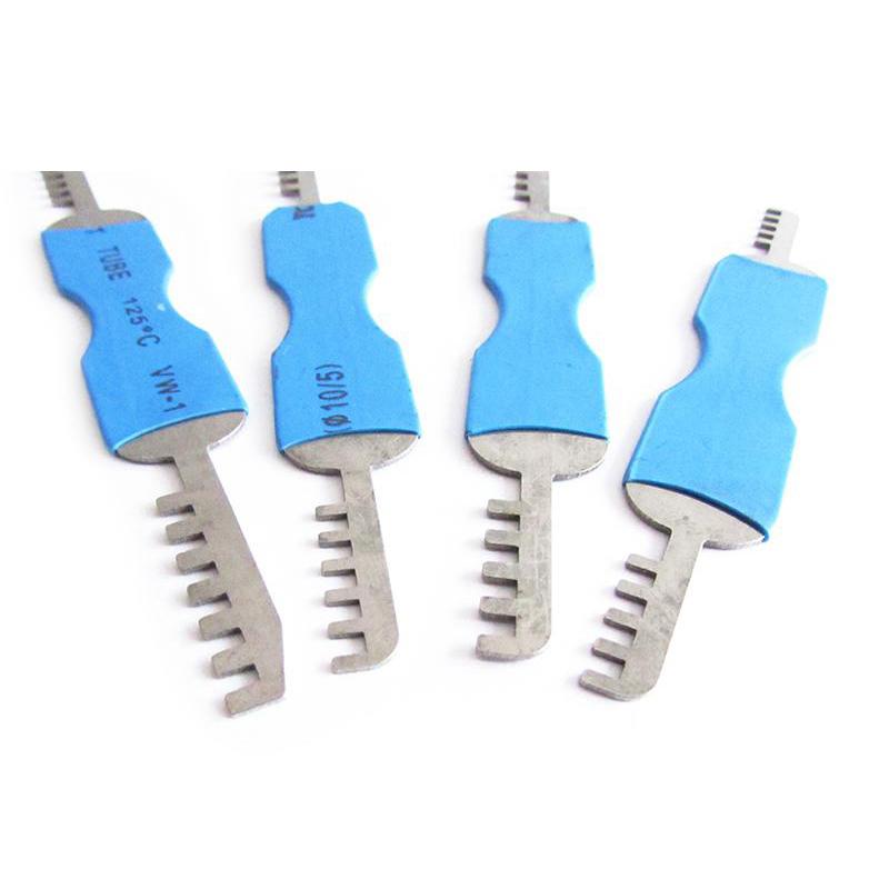 KLOM 4 Piece Comb Padlock Picks