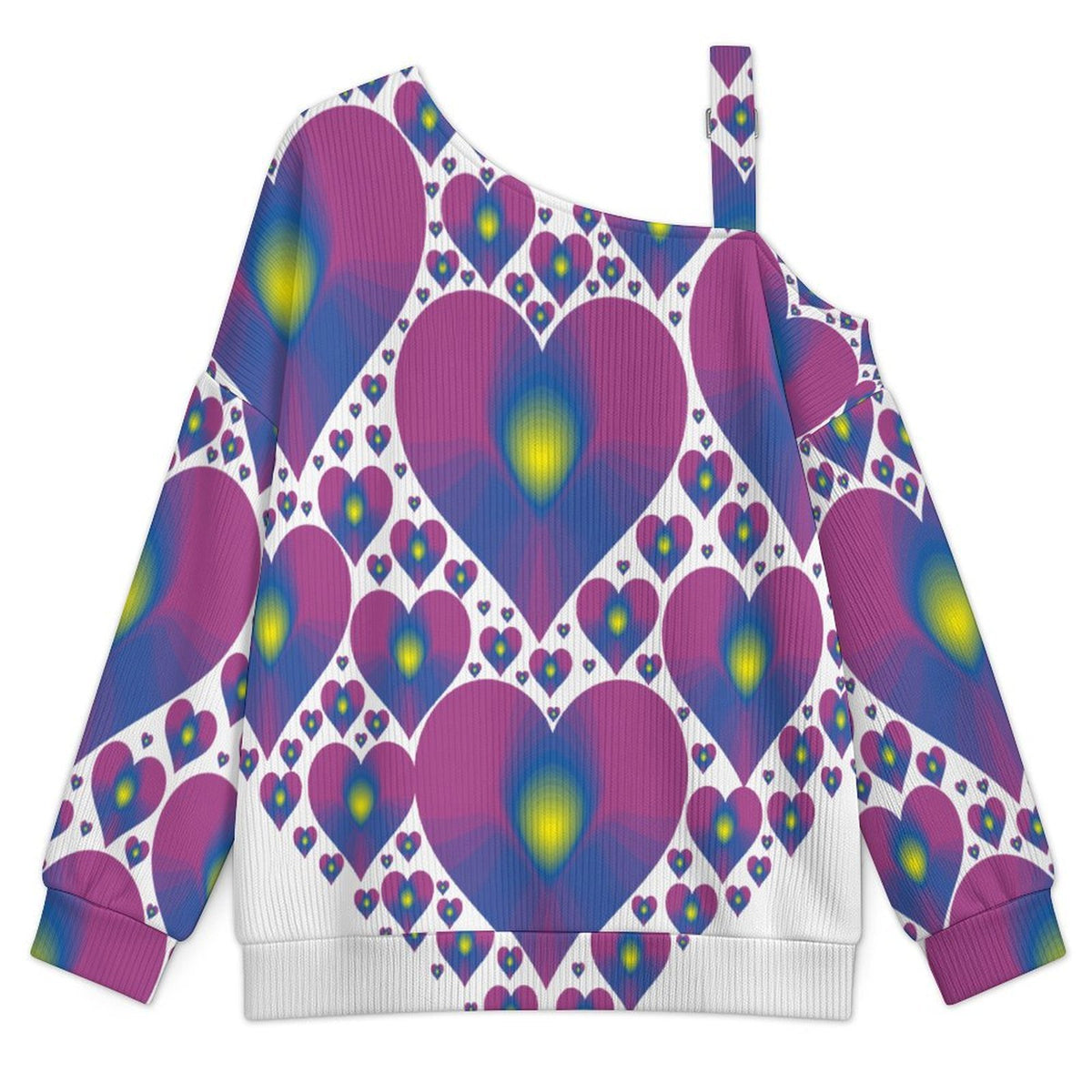 Off-the-shoulder SweaterPurple Heart Women’s Off-Shoulder Knit Sweater