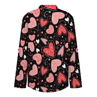 Love  Versatile Notched V-Neck Tunic | Roll Tab 3/4 Sleeve Office Casual Top