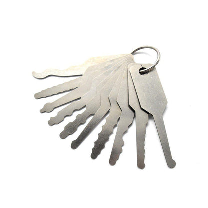Auto Jigglers (10 Pieces) Tryout Keys for Cars