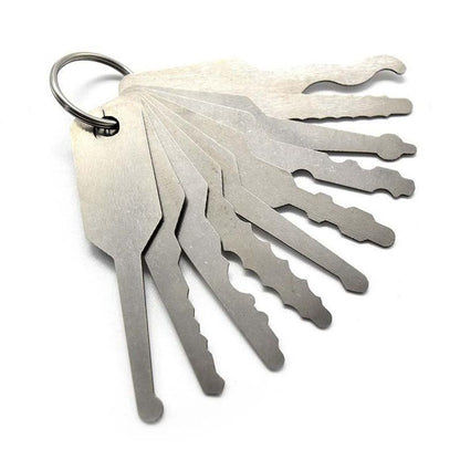 Auto Jigglers (10 Pieces) Tryout Keys for Cars