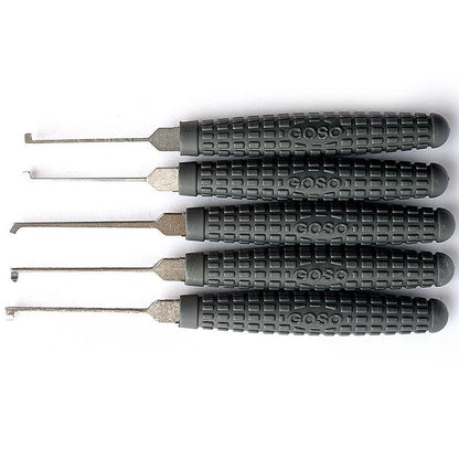 GOSO 14 Piece Dimple Lock Pick Set - Round Handle