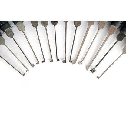 GOSO 14 Piece Dimple Lock Pick Set - Round Handle