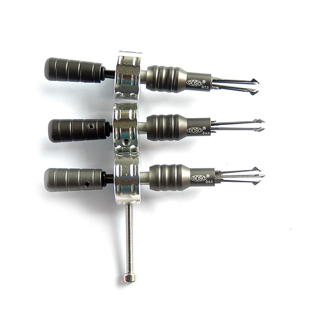 GOSO 3 Piece Cross Lock Pick Set