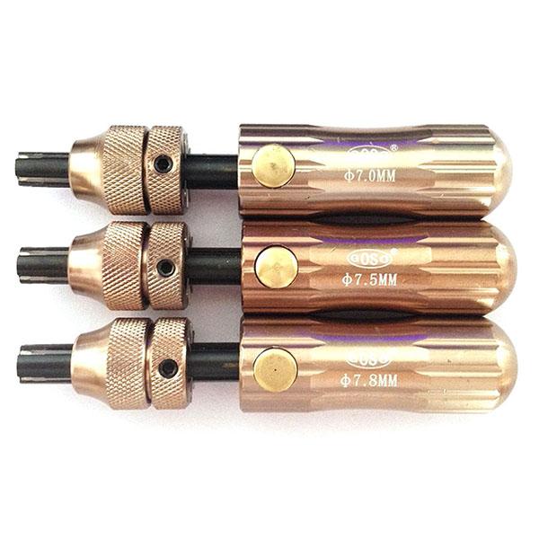GOSO 7 Pin Tubular Lock Pick (7.0mm, 7.5mm, 7.8mm)