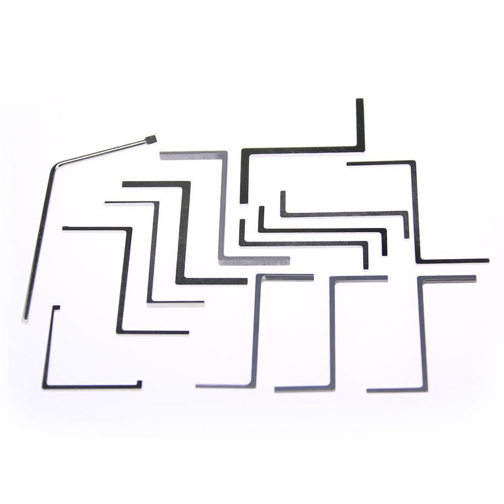 HUK 14 Pieces Tension Wrenches and Turning Tools Set