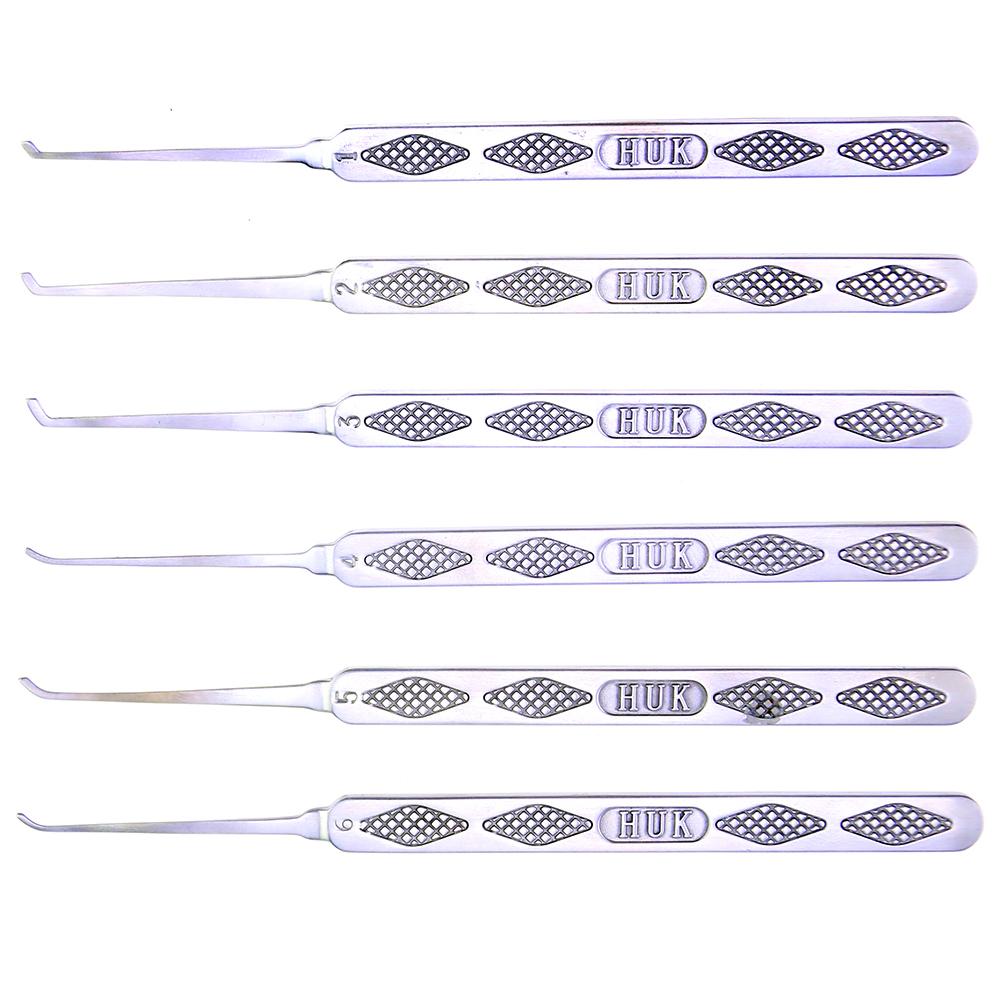 HUK 6 Piece Hook Pick Set – Splendid Quality