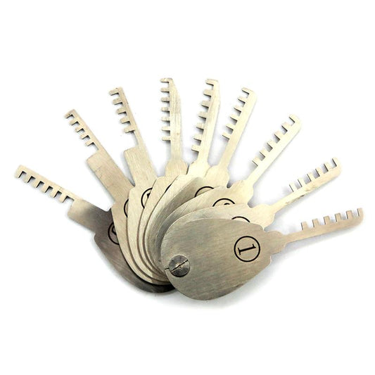 HUK 9 Piece Comb Lock Pick Set