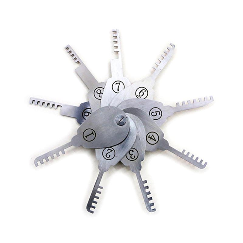 HUK 9 Piece Comb Lock Pick Set