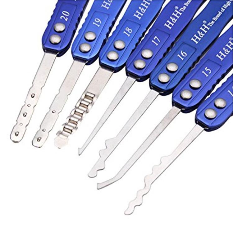 H&H 30 Lock Picks Set Boutique Locksmith Tools