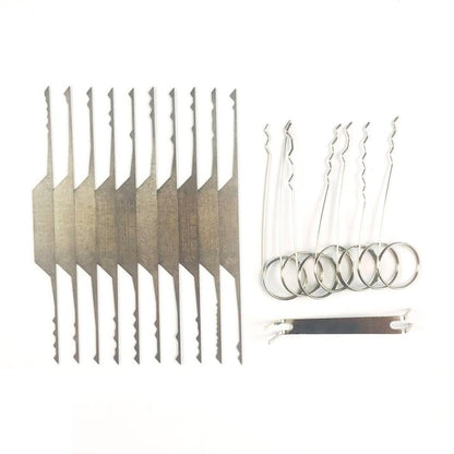 Superb 10 Piece Wave Lock Rake Set