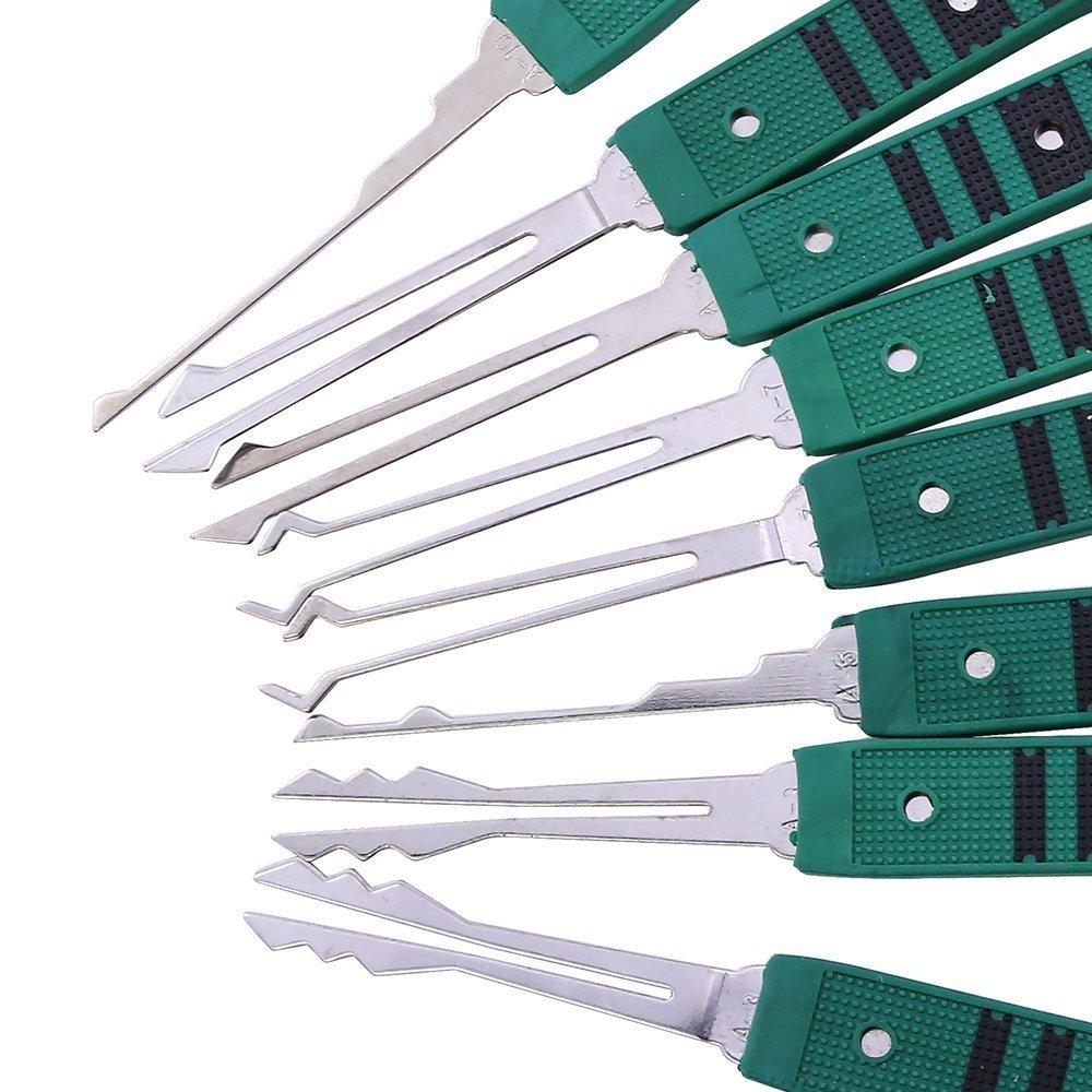 KLOM 32 Pieces Lock Pick Set (Leather Bag)