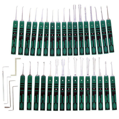 KLOM 32 Pieces Lock Pick Set (Leather Bag)