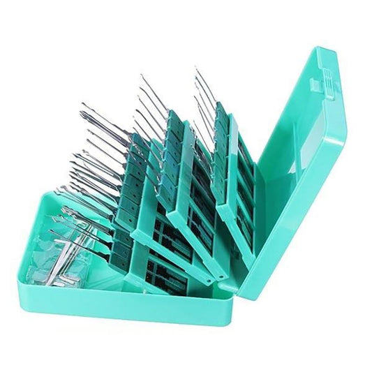 KLOM 32 Pieces Lock Pick Set (Plastic Case)