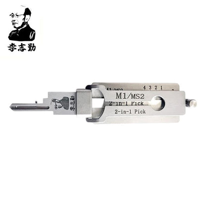 Mr. Li's Original Lishi M1/MS2 2in1 Decoder and Pick for Master Padlocks